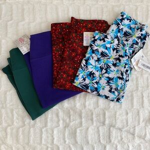 Bundle of 4 LuLaRoe Cassie skirts. New with tags from my personal closet